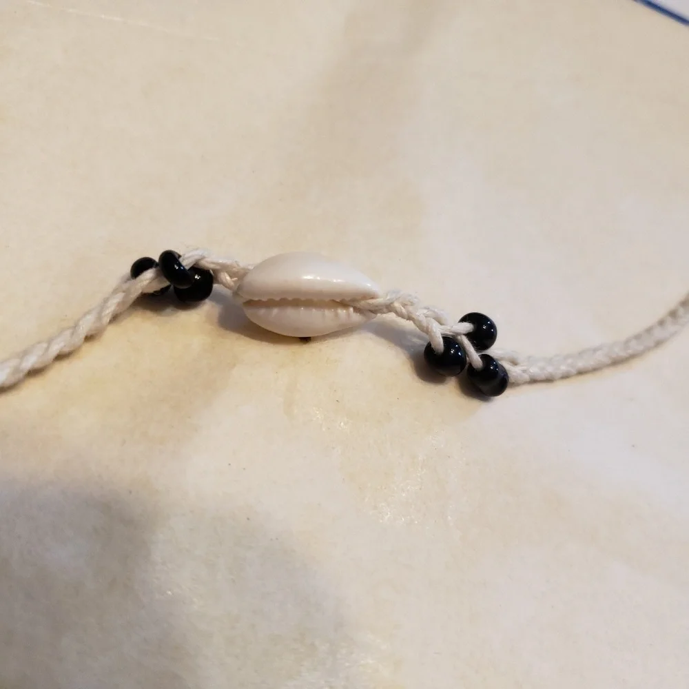 Two Macrame Ankle or Wrist Bracelets